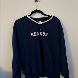 Nike Red Sox Navy jersey top (Girls XL / 16-18)